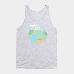 Day in the forest Tank Top